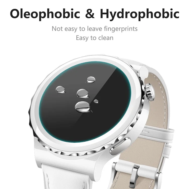 Enkay Hut Prince 2pcs/set Für Huawei Uhr GT 3 Pro 43 mm Anti-kratzer Smart Watch Screenschutz 0,2 mm 9 Stunden Hochaluminium-silicon Glass HD Temperierte Glasfilm