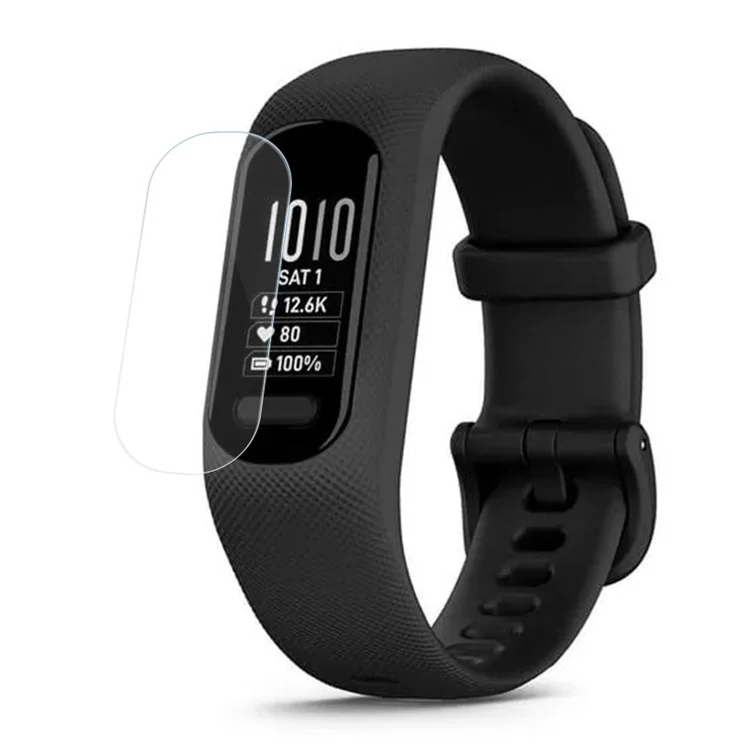 Para Garmin Vivosmart 5 Soft HD Clear TPU Film Anti-scratch Full Cover Wear-resistant Screen Cover Shield