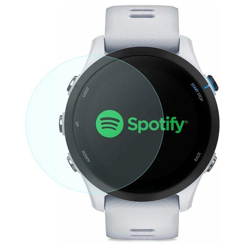 For Garmin Forerunner 255 D40mm TPU Screen Protector HD Clear Shatterproof Watch Protective Film