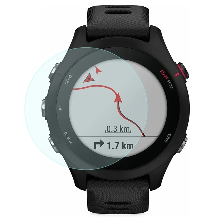 Per Garmin Forerunner 255S D34mm Soft TPU Screen Protector Ultra Clear Anti-explosion Screen Film