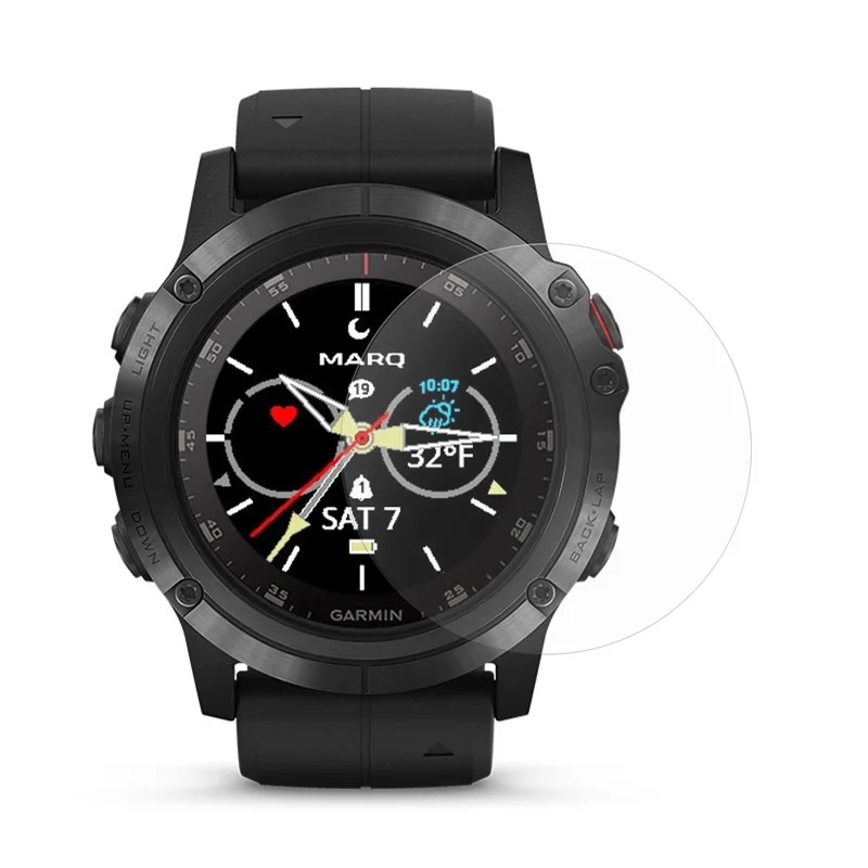 Para Garmin Fenix 5X / Fenix 5X Plus / Enduro D38.5mm Protetor de Tela TPU à prova de explosão, Alta Transparência Filme de Tela