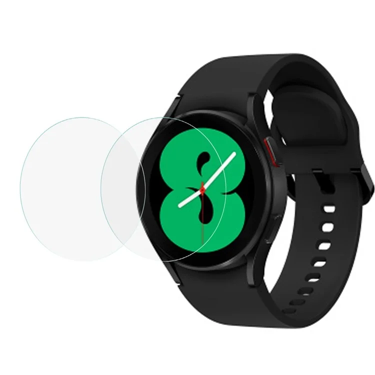 Para Samsung Galaxy Watch5 44mm 2Pcs / Pack Smooth Touch 2.5D Arc Edge Anti-oil Clear Tempered Glass Protective Film Smart Watch Screen Protector