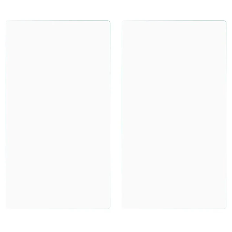 2Pcs / Set For DJI Mini 3 Pro Ultra Clear High Aluminum Glass Tempered Glass Film 2.5D Arc Edge Anti-explosion Full Covering Screen Protector