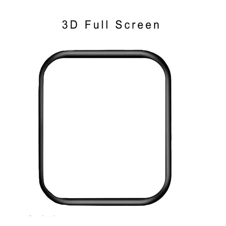 Pour Apple Watch Series 8 45mm Anti-scratch HD Clear Full Glue Screen Protector 3D Curved Full Coverage Tempered Glass Film