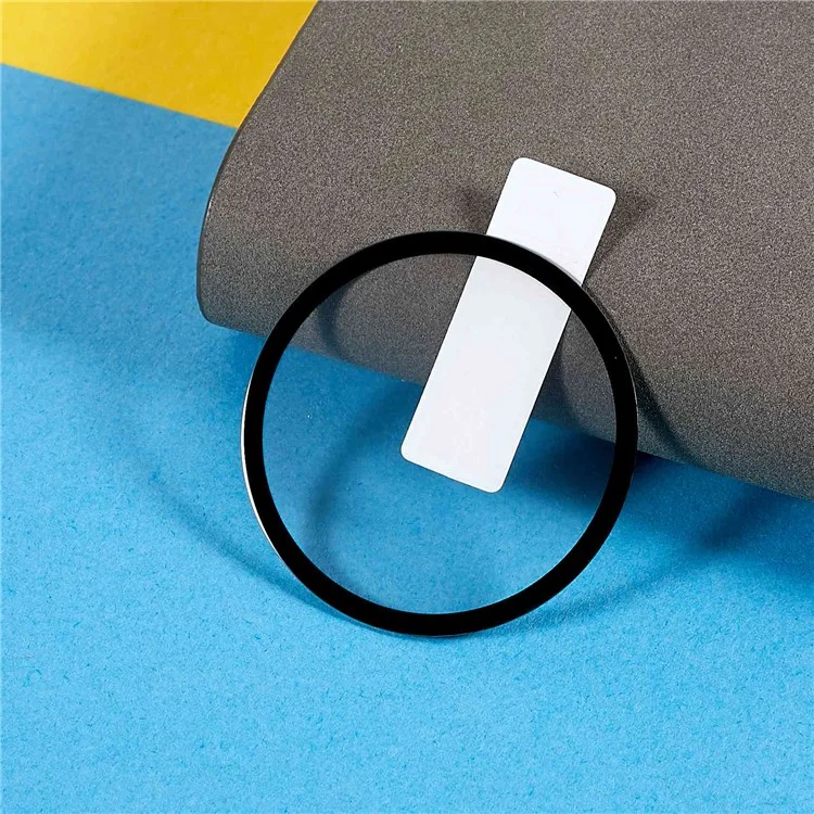 2 pièces / Paquet de protecteur d'écran en verre trempé pour Samsung Galaxy Watch 5 44mm Silk Printing Watch Film Protection d'écran HD Full Coverage