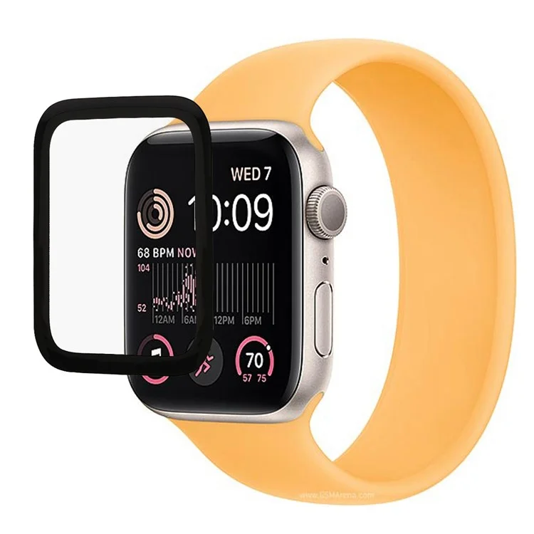 Para Apple Watch SE (2023) / SE (2022) / SE / 6 / 5 / 4 40mm PMMA Protetor de Tela Relógio Cobertura Total Filme de Tela HD