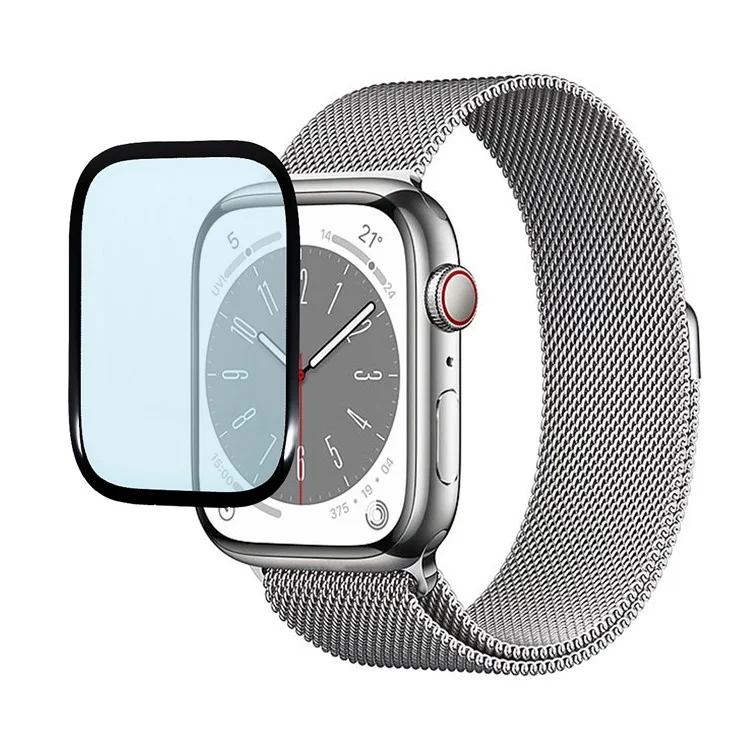 Для Apple Watch Series 9 / 8 / 7 45mm Anti-Scratch HD экранная защита с полным покрытием PMMA экранная пленка