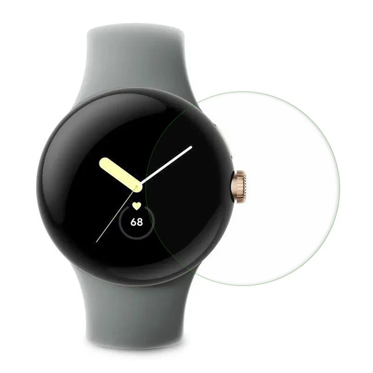 For Google Pixel Watch 2 / Pixel Watch D36mm Soft TPU Screen Protector Explosion-proof Ultra Slim HD Clear Anti-scratch Film