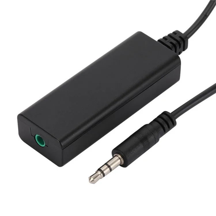 Cabo de Áudio de 3,5 mm Isolador de Loop de Aterramento Eliminar Zumbido de AUX Filtro Anti-interferência