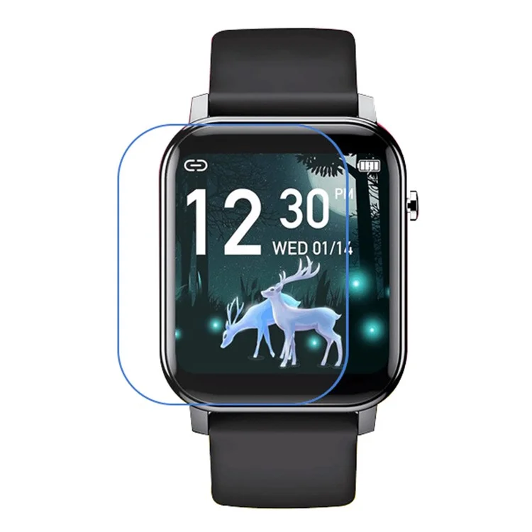For IFOLO Smart Watch 1.69 inch Screen Protector Ultra Clear Anti-explosion Soft TPU Screen Film