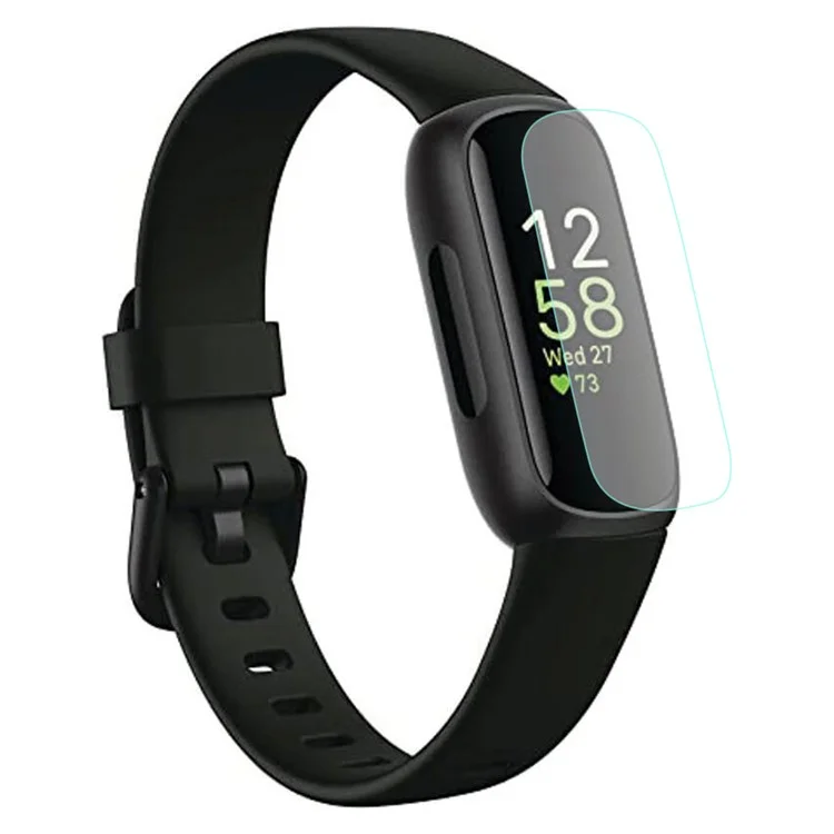 Pour Fitbit Inspire 3 Smart Sport Bracelet Screen Protector Ultra Clear Anti-explosion Soft TPU Screen Film