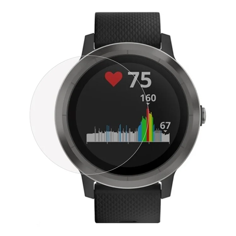 35mm Screen Protector for Garmin Vivoactive 3 Anti-explosion Scratch-resistant TPU Watch Screen Film