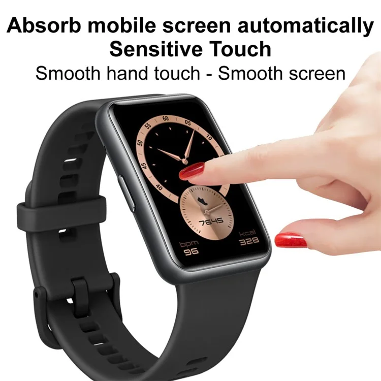 IMAK For Xiaomi Redmi Watch 3 Super Clear Flexible PMMA Smartwatch Screen Film Anti-Scratch Protector