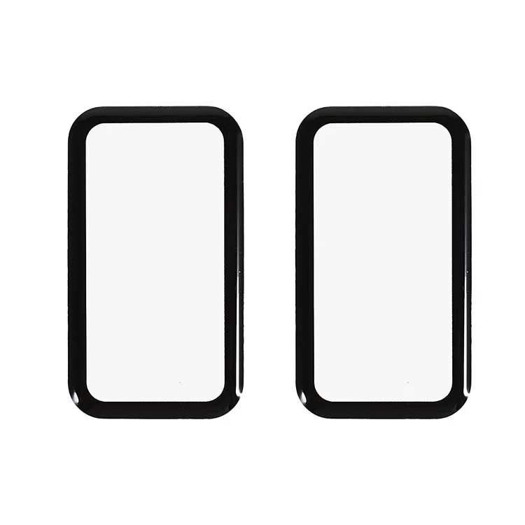 2 Peças / Pacote Protetor de Tela Flexível para Huawei Band 8 / Band 8 NFC / Band 9 / Band 9 NFC Claro PMMA Película de Tela de Relógio 3D Curva