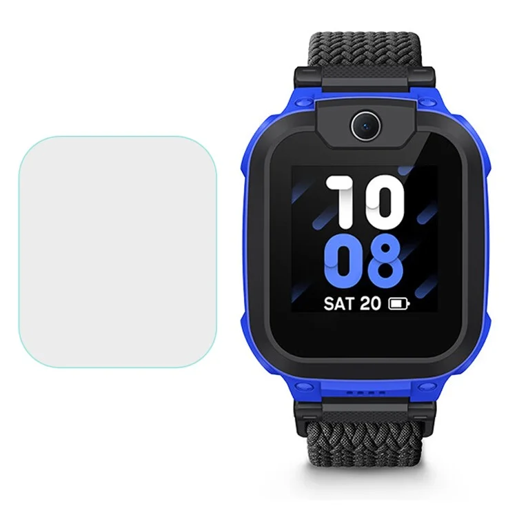 2Stück / Set für XTC Y8 Kinder-Smartwatch Bildschirmschutz 2.5D Arc Edge gehärtetes Glas HD Klarer Watchfilm