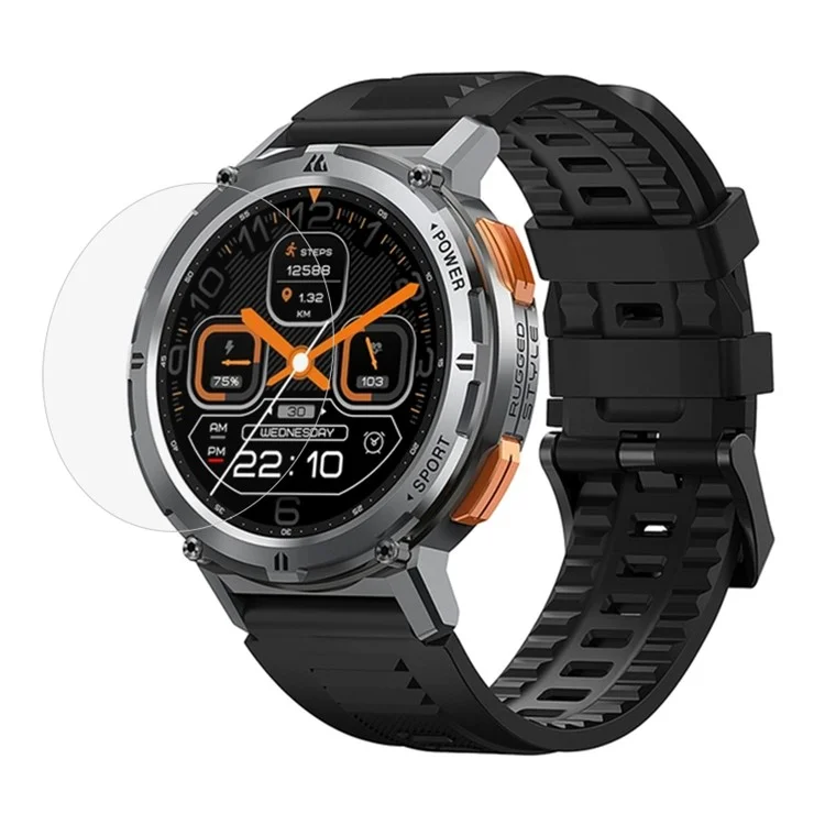 Für Kospet Tank T2 Soft TPU Watch Screen Protector Ultra Clear Anti-Scratch Watch Film