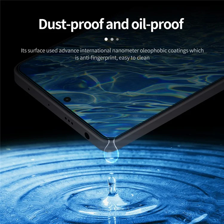 NILLKIN H+Pro für Xiaomi Redmi Note 12 Turbo / Poco F5 5G Bildschirmschutz Antiexplosionsschutz HD-Klares AGC-Glasfilm