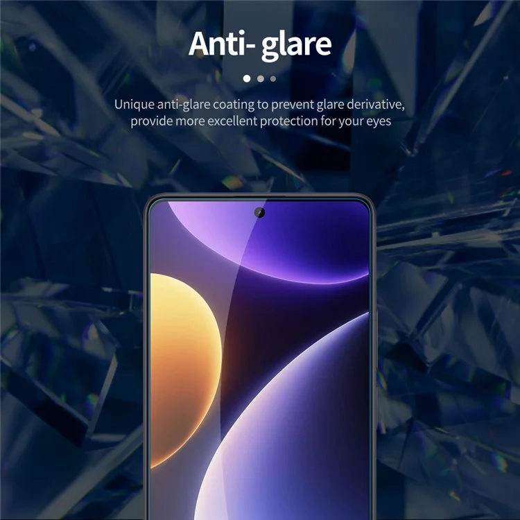 NILLKIN H+Pro für Xiaomi Redmi Note 12 Turbo / Poco F5 5G Bildschirmschutz Antiexplosionsschutz HD-Klares AGC-Glasfilm