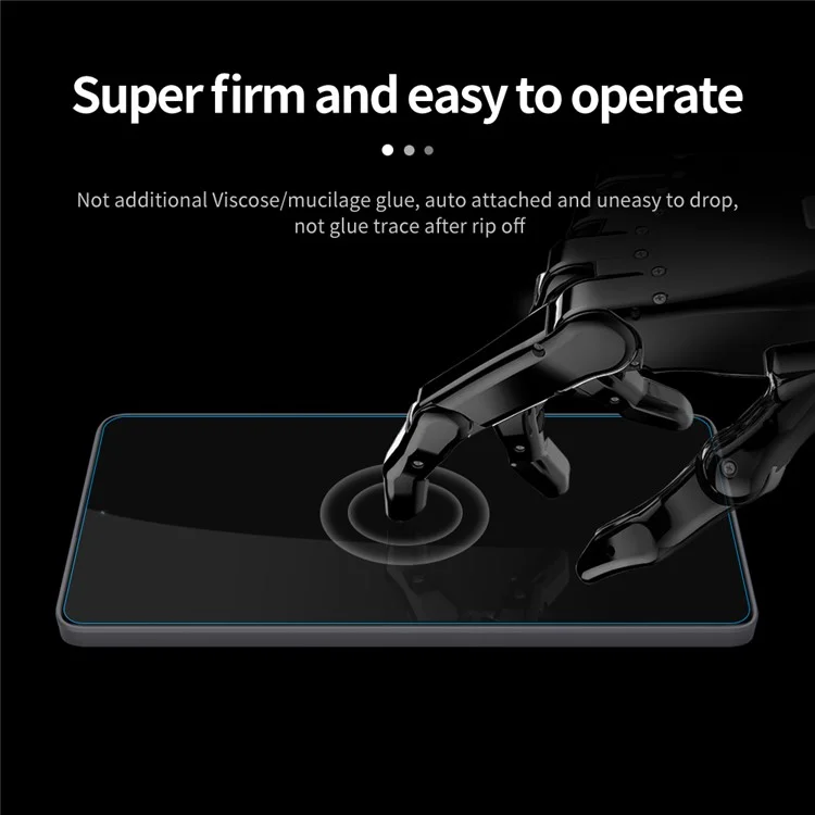 NILLKIN H+Pro für Xiaomi Redmi Note 12 Turbo / Poco F5 5G Bildschirmschutz Antiexplosionsschutz HD-Klares AGC-Glasfilm