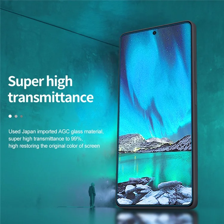 NILLKIN H+Pro für Xiaomi Redmi Note 12 Turbo / Poco F5 5G Bildschirmschutz Antiexplosionsschutz HD-Klares AGC-Glasfilm