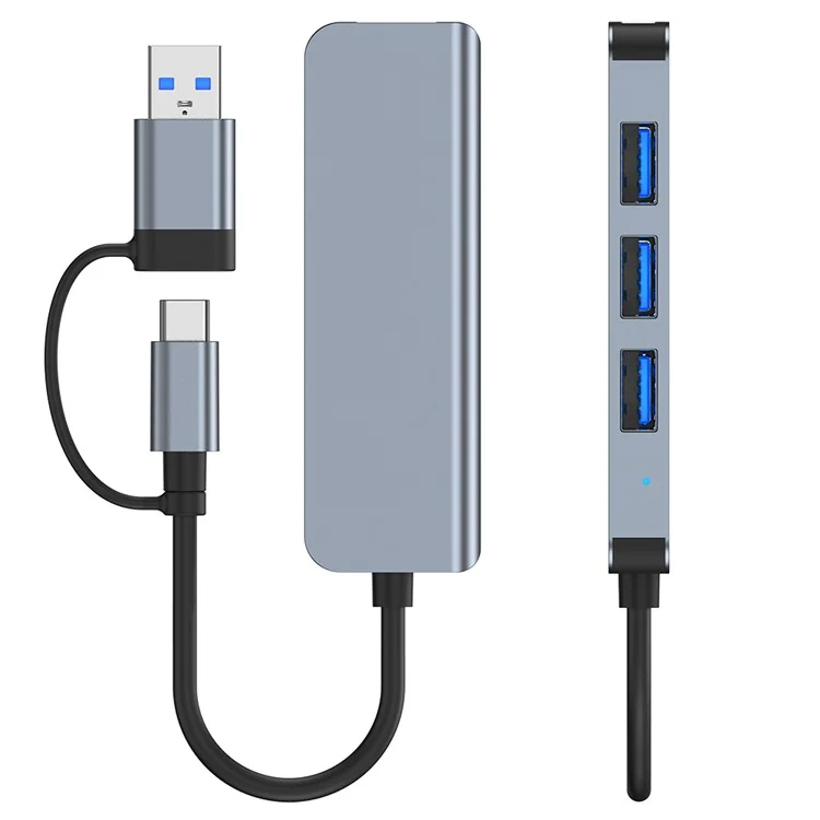 2013TU 4-port-adapter Multifunktion USB 3.0+typ-c-hub zu USB 3.0+3xUSB 2.0 Für Laptop-computer-mobiltelefone