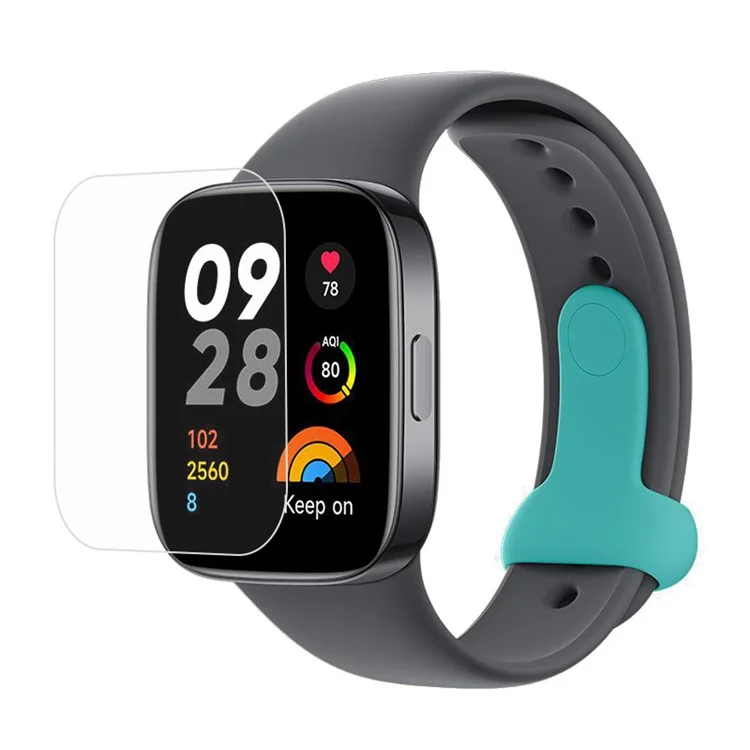 Pour Xiaomi Redmi Watch 3 Lite / Watch 3 Active Protecteur d'écran HD Transparent Soft TPU Film de montre