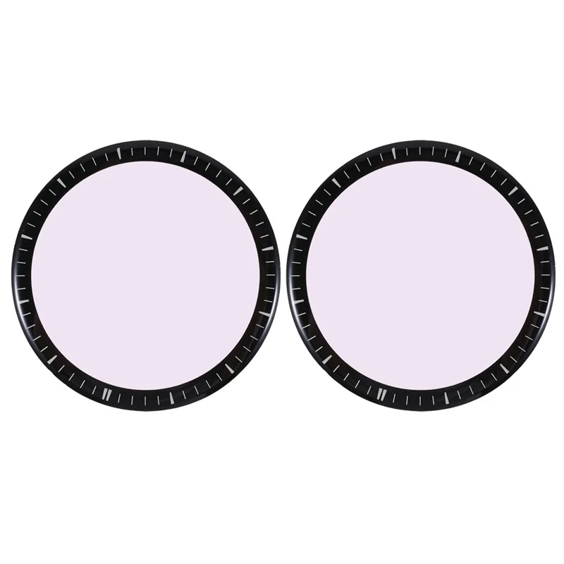 2Pcs / Pack PMMA Screen Protector for Huawei Watch 4 Pro, Luz Roxa HD Anti-Bolhas Filme Suave com Escala