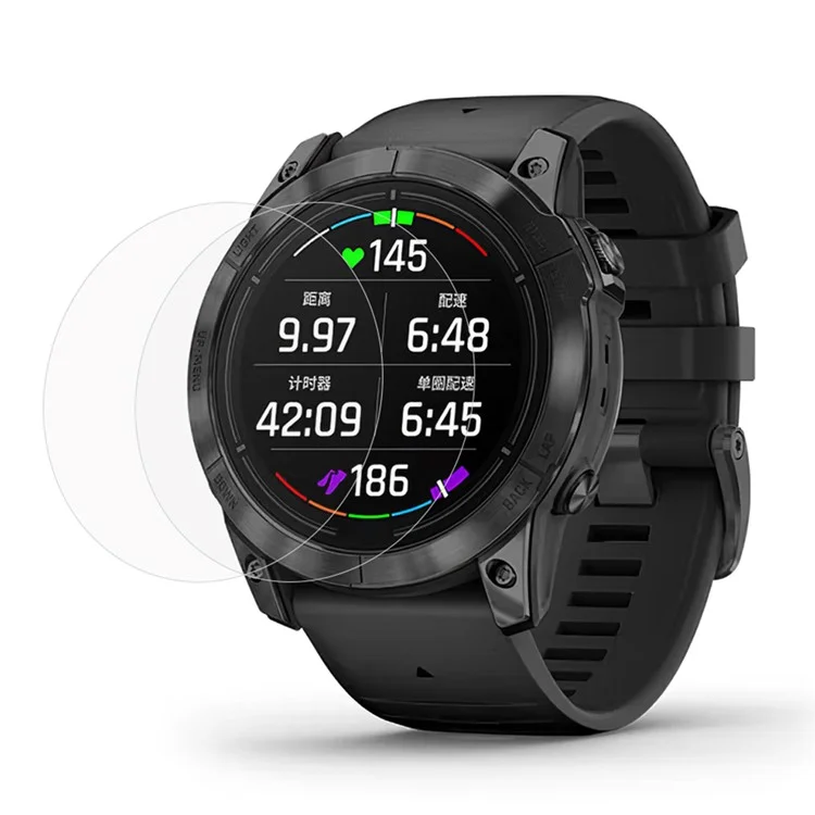 2Stück / Packung für Garmin epix Pro (Gen 2) 51mm Smartwatch-Bildschirmschutz Hochdurchlässige TPU-Folie