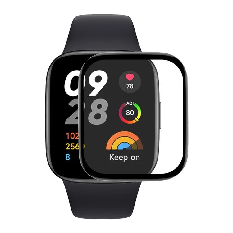 ENKAY HAT PRINCE Pour Xiaomi Redmi Watch 3 Lite / Watch 3 Active Protecteur d'écran 3D Curved Soft PC Edge+PMMA Ultra Clear Full Cover Film
