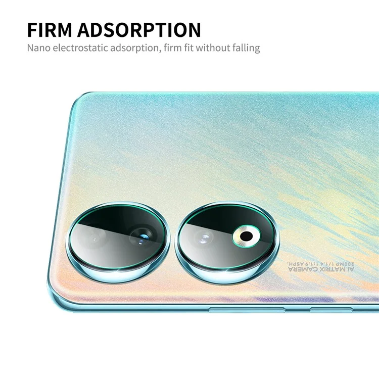 ENKAY HAT PRINCE 10 Set pour Honor 90 Protecteur d'objectif de caméra 9H Verre en aluminium-silicium de haute qualité 0,2 mm Haute clarté Garde d'objectif