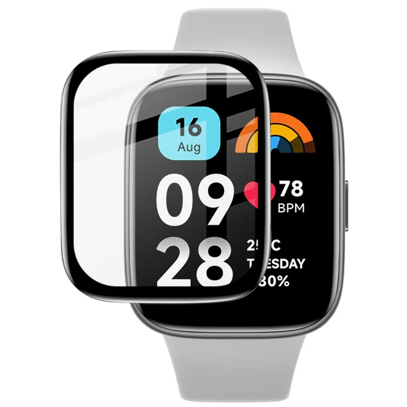 IMAK Para Xiaomi Redmi Watch 3 Active HD Clear PMMA Screen Film Guard Watch Screen Protector
