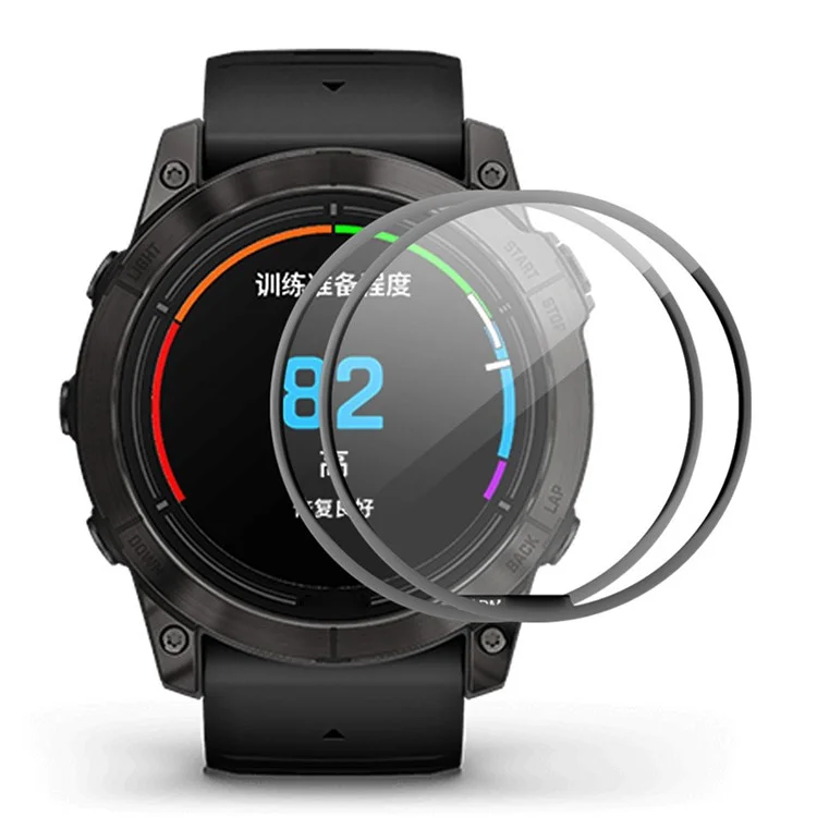 ENKAY HAT PRINCE 2Pcs / Set per Garmin epix Pro (Gen 2) 47mm Full Cover Watch Screen Film 3D Curved Soft PC Edge+PMMA Screen Protector