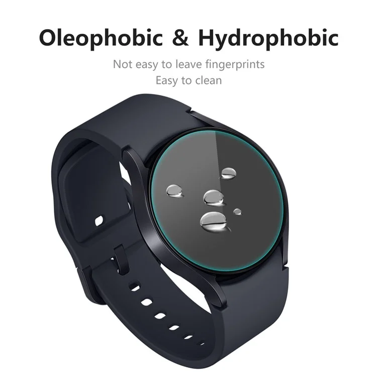 ENKAY HAT PRINCE 2PCS Для Samsung Galaxy Watch7 40 мм / Watch6 40 мм Смарт-часы Плёнка 0,2 мм 9H Высокий алюминиево-кремниевый стекло HD Clarity Экран Протектор