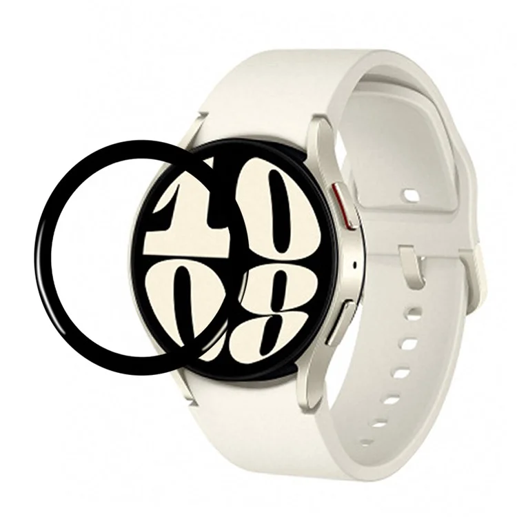 Para Samsung Galaxy Watch7 40mm / Watch6 40mm PMMA Full Screen Protector HD Clear Anti-Scratch Watch Screen Film