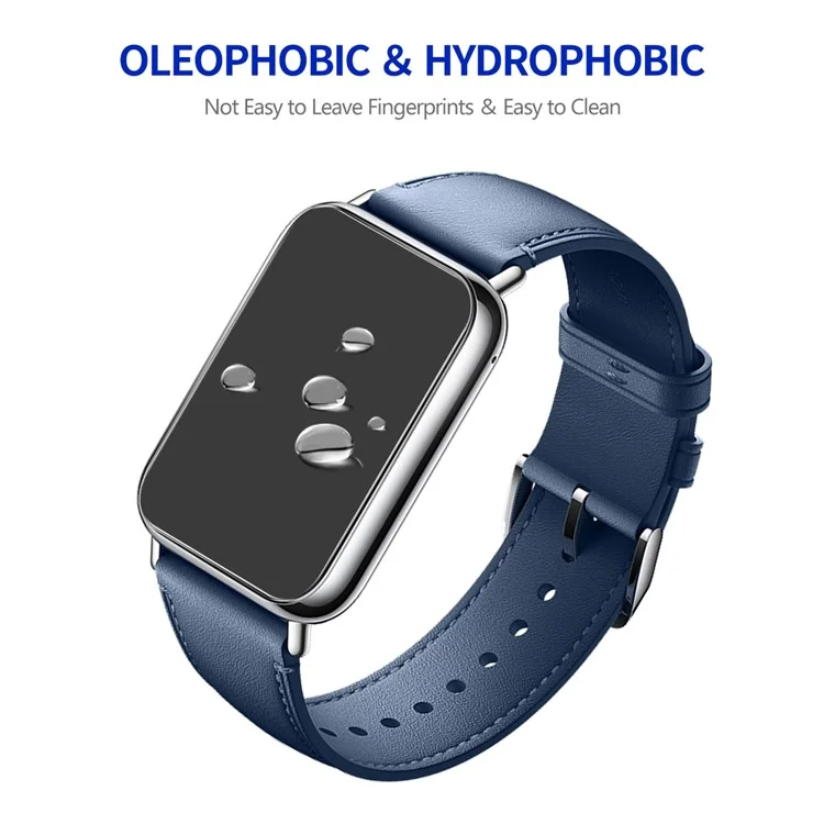 ENKAY HAT PRINCE 2Pcs для Xiaomi Smart Band 8 Pro Smart Watch Film 0.2mm 9H High Aluminum-silicon Glass HD Screen Protector
