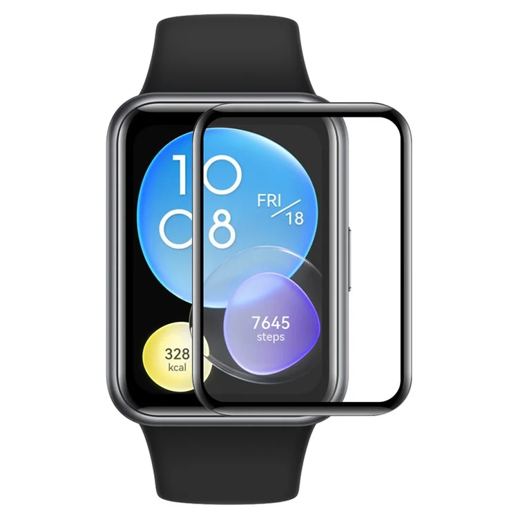 ENKAY HAT PRINCE For Huawei Watch Fit Special Edition Full Screen Protector 3D Curved Soft PC Edge + PMMA Watch Film