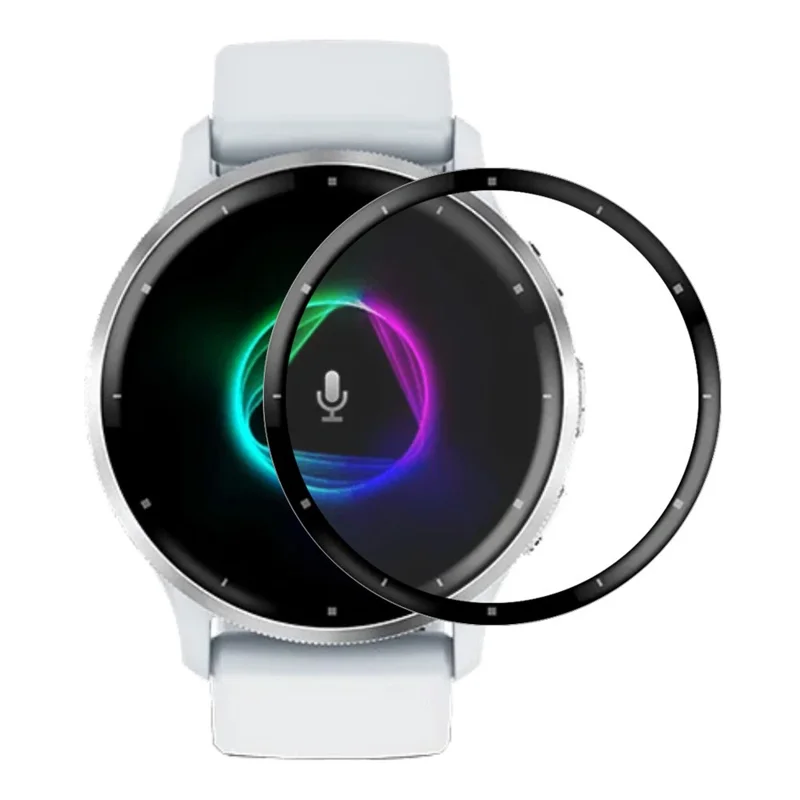 ENKAY HAT PRINCE Für Garmin Venu 3 3D Curved Soft PC Edge + PMMA Bildschirmschutz HD Clear Full Cover Film