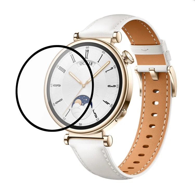 Per Huawei Watch GT 4 41mm Pellicola Protettiva Dello Schermo Copertura Completa Resistente ai Graffi Flessibile Pellicola Trasparente in PMMA
