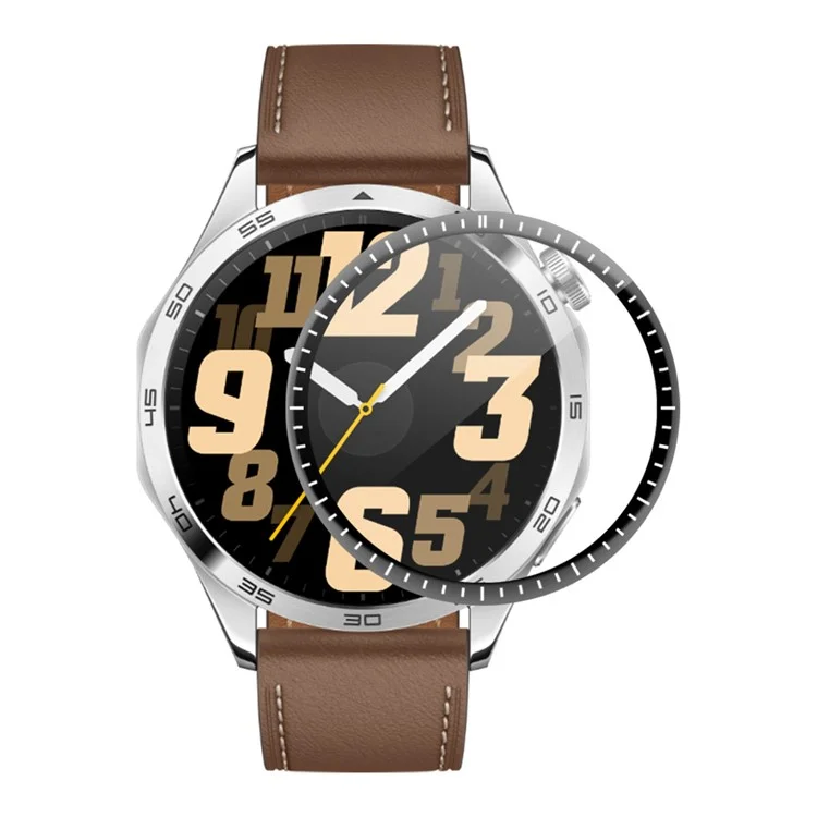 ENKAY HAT PRINCE para Huawei Watch GT 4 46mm Protector de pantalla Cobertura completa 3D Bordes curvos Borde de PC suave + Película PMMA para reloj
