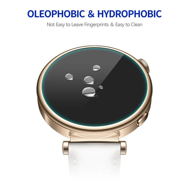ENKAY HAT PRINCE 5Pcs for Huawei Watch GT 4 41mm Screen Protector 0.2mm 9H High Aluminum-silicon Glass Touch Sensitive Film