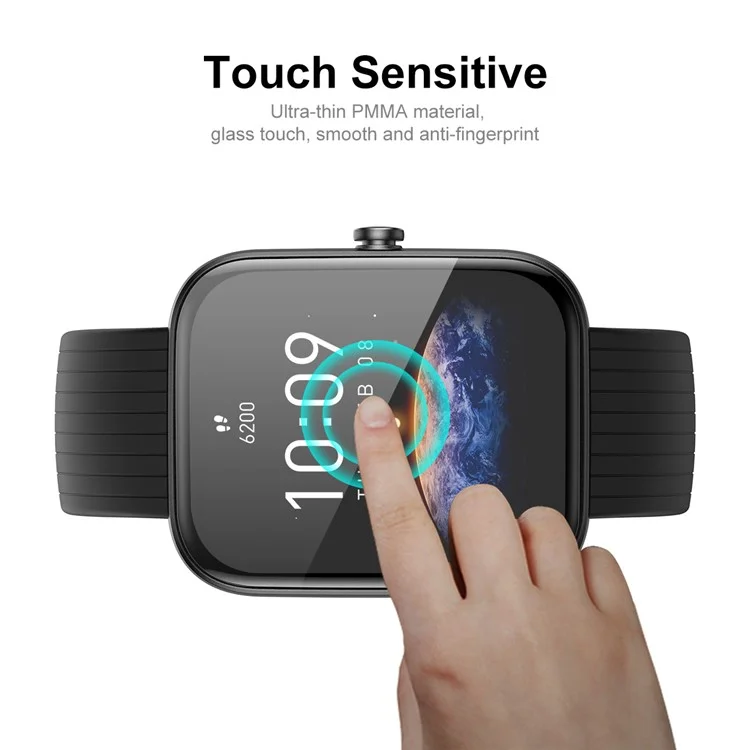 ENKAY HAT PRINCE For Huami Amazfit Bip 5 / Bip 5 Pro PMMA Screen Protector Clear 3D Curved Soft PC Edge Film