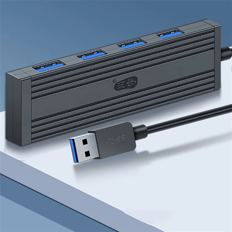 KAWAU H305-20 Estación de Acoplamiento de Extensión USB con 4 Puertos USB 3.0 que Admite Transferencia de Datos a Alta Velocidad de 5Gbps