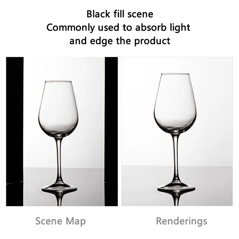 4 w 1, odbłyśnik światła A3, kartonowy dyfuzor do fotografii, składana tarcza do produktu, jedzenia, rekwizytów, biżuterii, nadająca się do ujęć martwej natury - czarna strona tylna