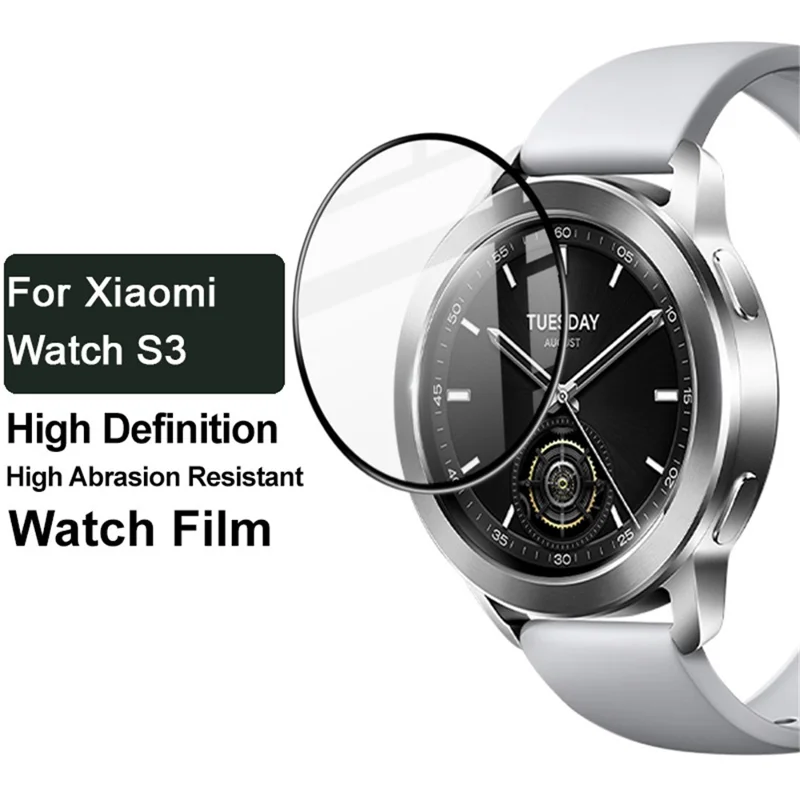 IMAK Per Xiaomi Watch S3 Watch Screen Protector PMMA Protective Screen Film
