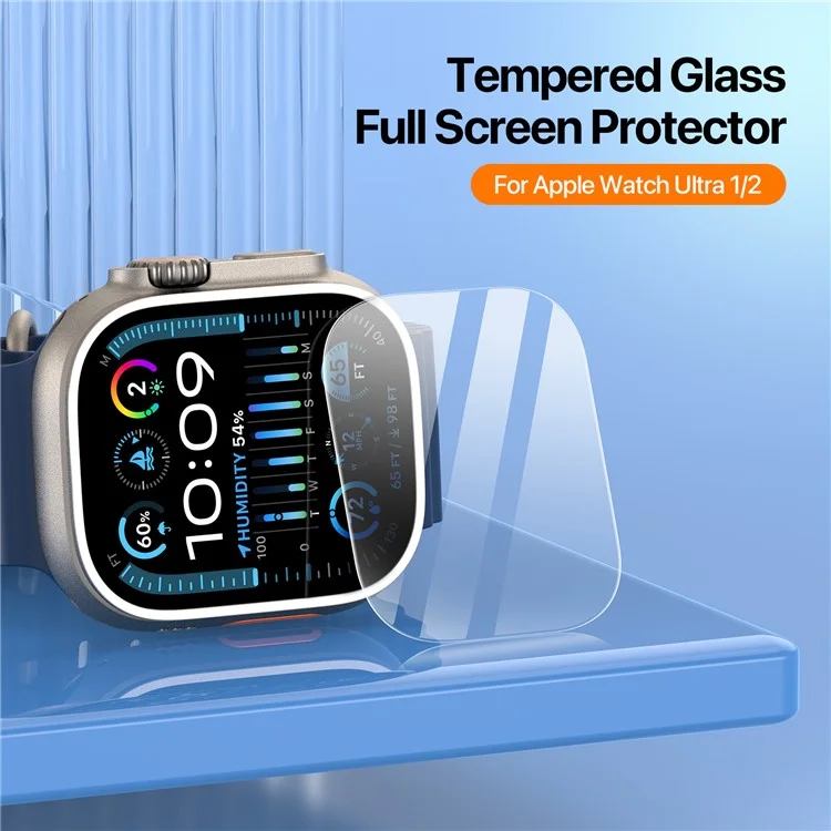 DUX DUCIS For Apple Watch Ultra 49mm / Ultra 2 49mm Screen Protectors High Aluminium-silicon Glass Watch Film