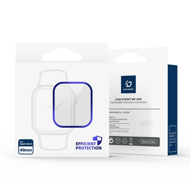 DUX DUCIS For Apple Watch Ultra 49mm / Ultra 2 49mm Screen Protectors High Aluminium-silicon Glass Watch Film