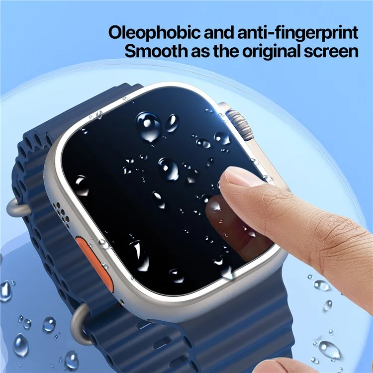 DUX DUCIS For Apple Watch Ultra 49mm / Ultra 2 49mm Screen Protectors High Aluminium-silicon Glass Watch Film