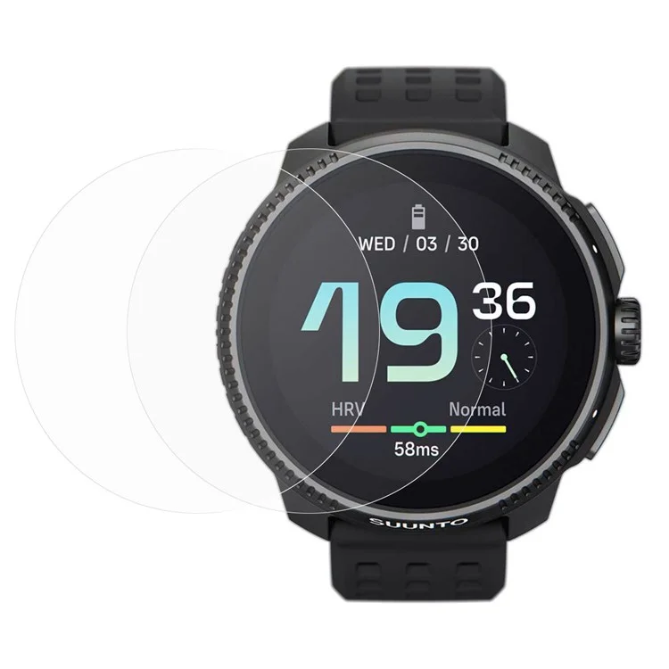 2 Piezas / Paquete para el protector de pantalla Suunto Race Ultra Clear Soft TPU Película de pantalla de reloj