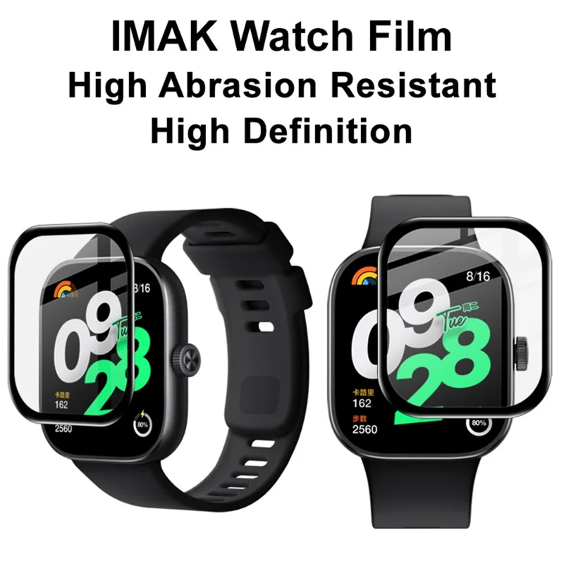 IMAK For Xiaomi Redmi Watch 4 Screen Protector Anti-Scratch PMMA Flexible Watch Film