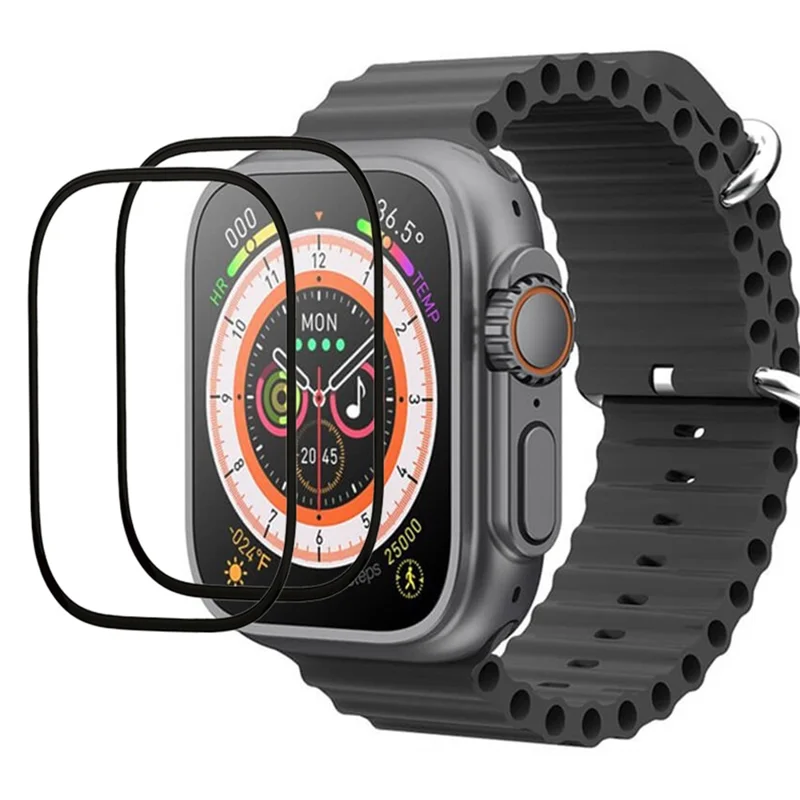 2 штуки / упаковка для T900 Ultra PMMA Высокоразрешающая защитная пленка для экрана часов